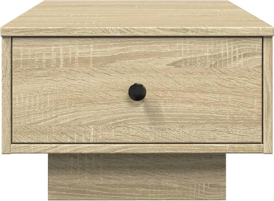 FIONERA Salontafel 60x45x31 cm bewerkt hout sonoma eikenkleurig
