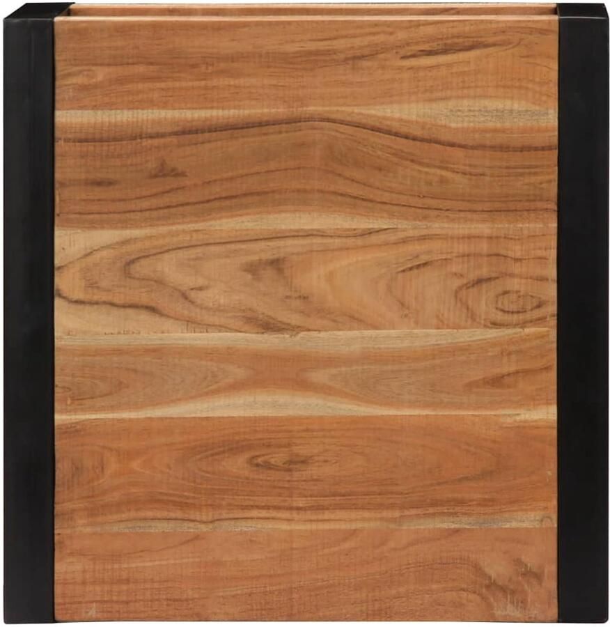 FIONERA Salontafel 60x60x40 cm massief acaciahout