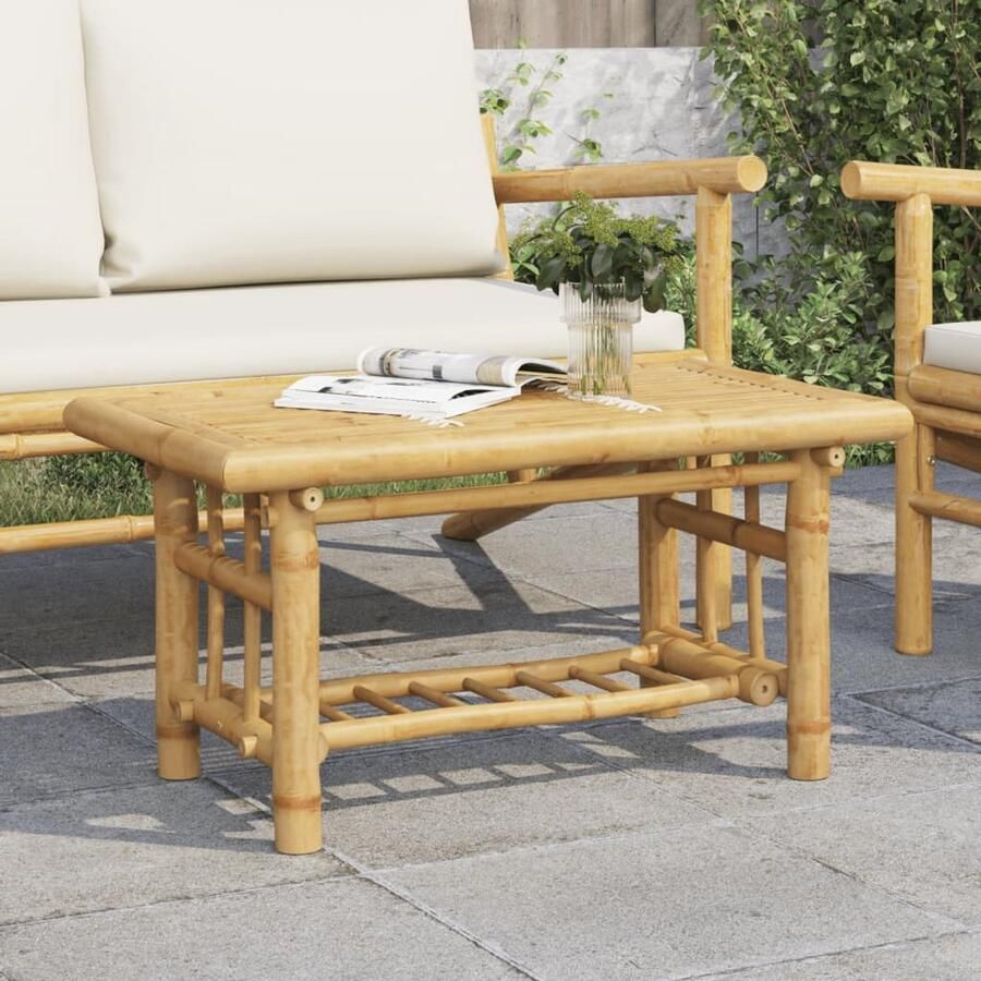 FIONERA Salontafel 70x45x36 cm bamboe