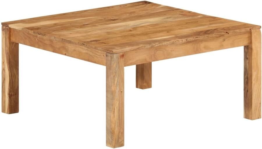 FIONERA Salontafel 80x80x40 cm massief acaciahout