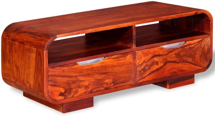 FIONERA Salontafel 90x40x35 cm massief sheeshamhout