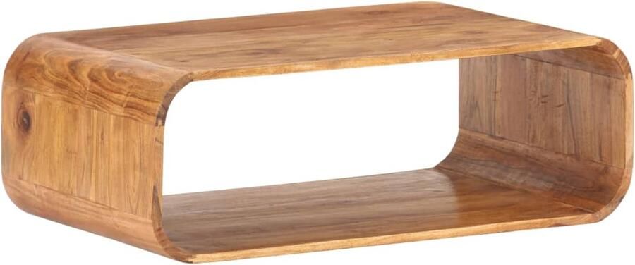 FIONERA Salontafel 90x50x30 cm massief acaciahout