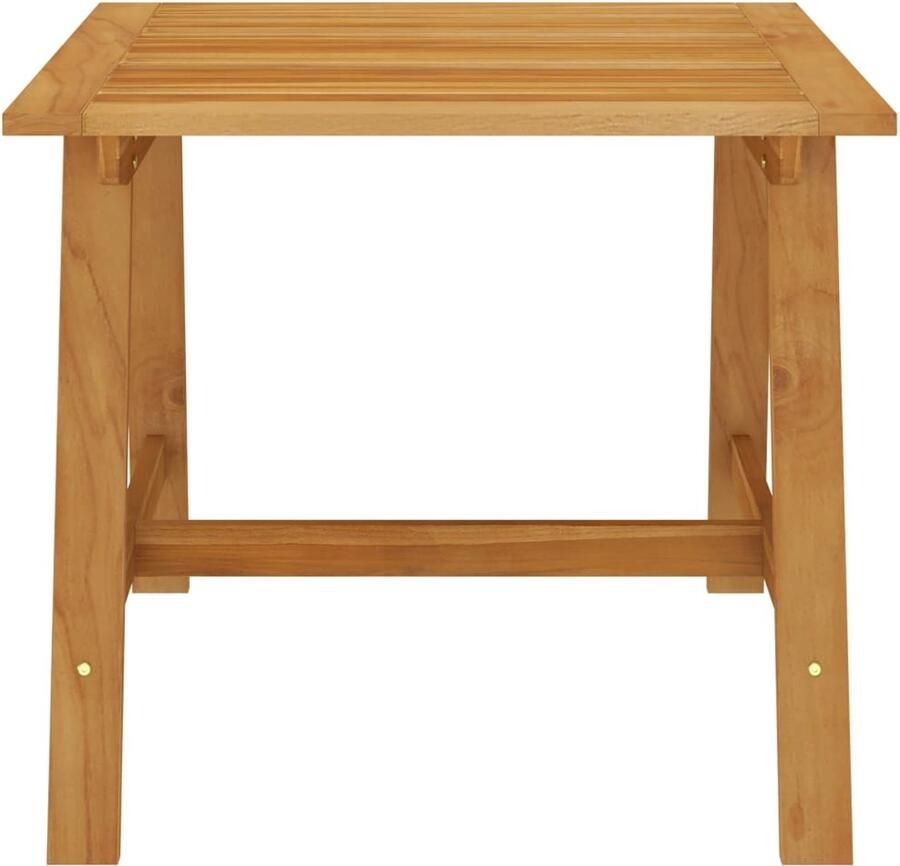 FIONERA Tuintafel 88x88x74 cm massief acaciahout