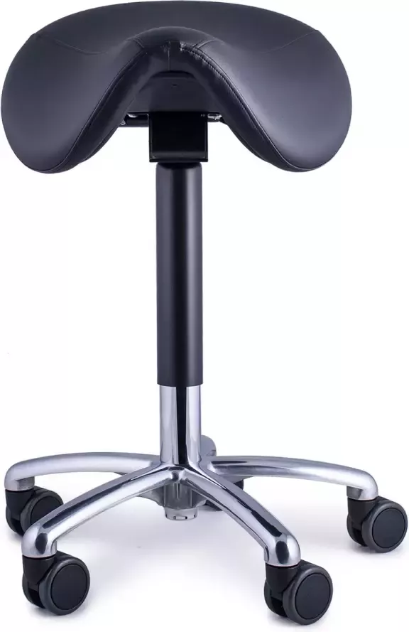 Firmseats Love to Work Home XL Ergonomische zadelkruk op wielen Zwart