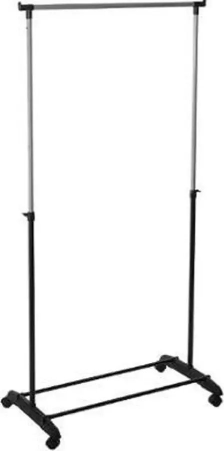 Five simply smart Verstelbaar kledingrek- op wielen (LxBxH): 80 x 43 x 110 135 160 cm - Foto 2