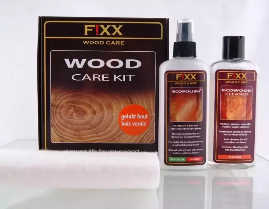 Fixx Products Wood Care Kit voor gelakt hout