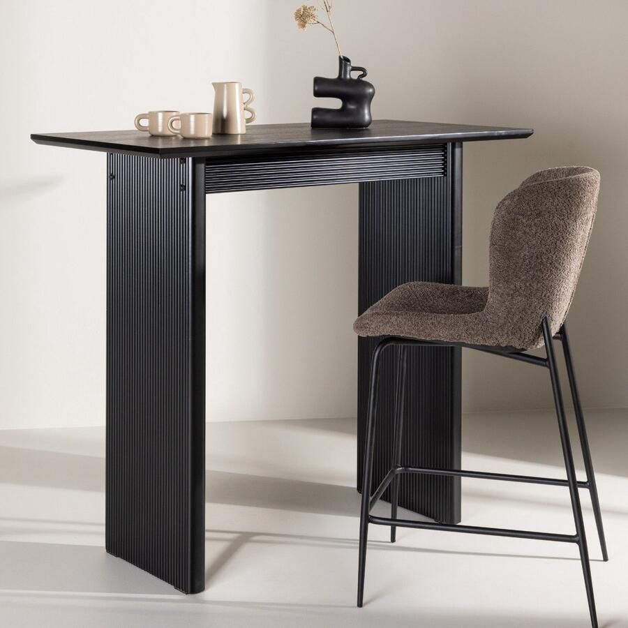 Fjord Fjôrd Bartafel Vail 120x60cm Zwart