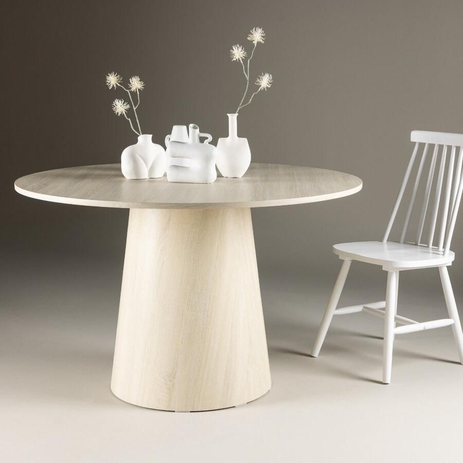 Fjord Fjôrd Eettafel Lanzo Rond Ø120cm Whitewash