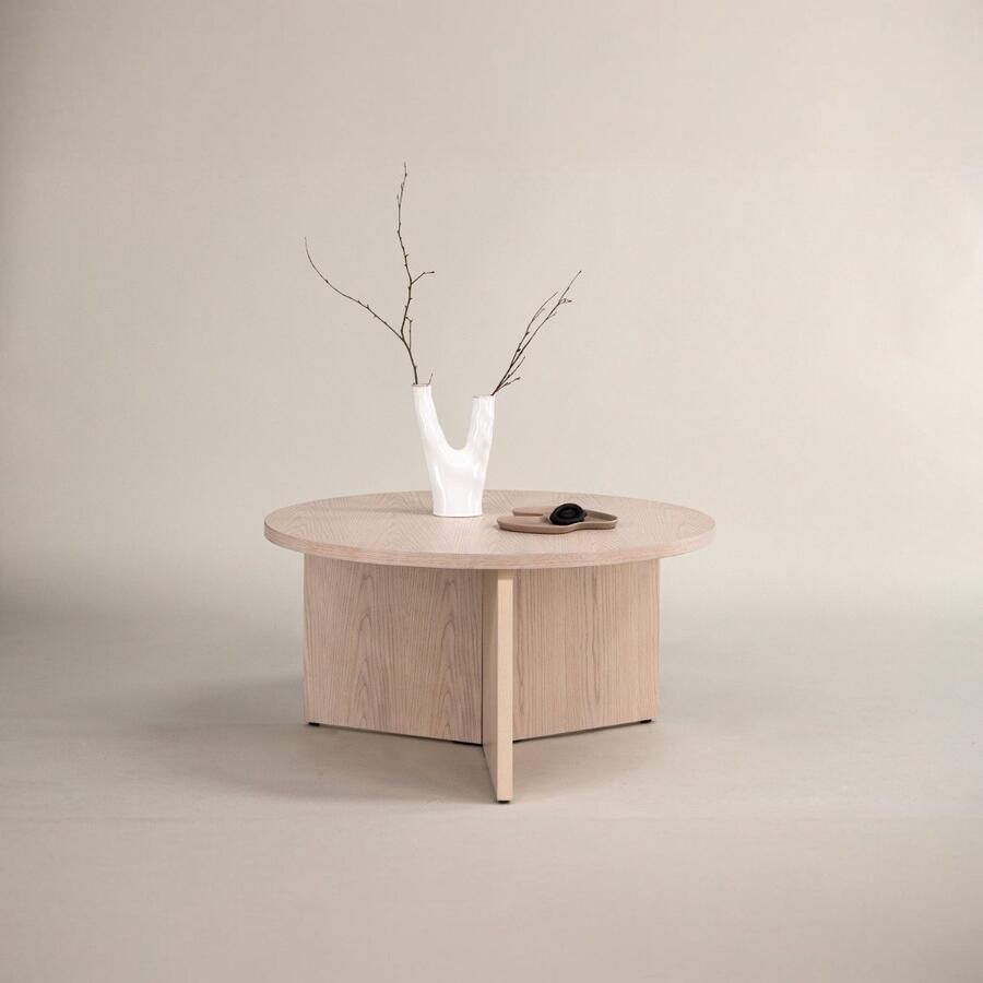 Fjord Fjôrd Salontafel Saltö Klein Whitewash