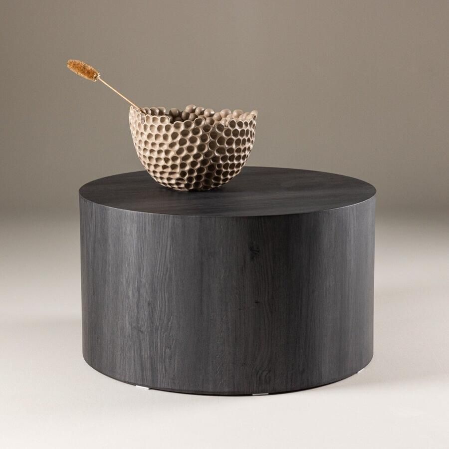 Fjord Fjôrd Salontafel York Ø80cm Zwart
