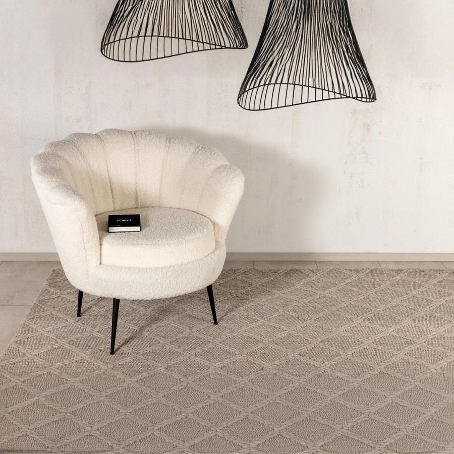 Fjord Fjôrd Vloerkleed Cloudy Beige 160x230cm