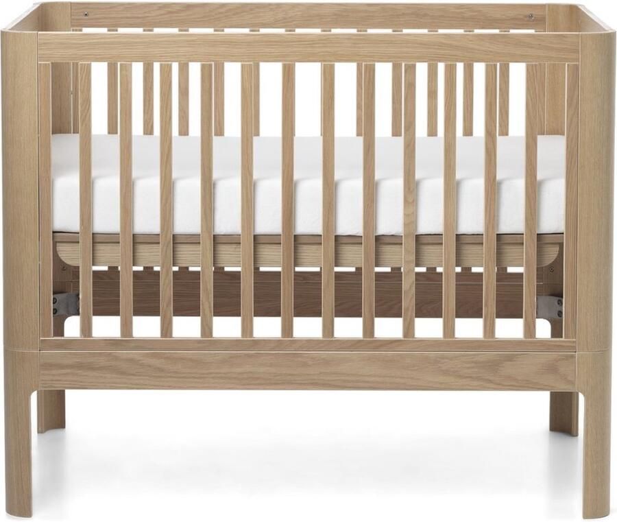 Flexa Bed Ledikant Bruin 120x70 Multiplex w. Eiken fineer