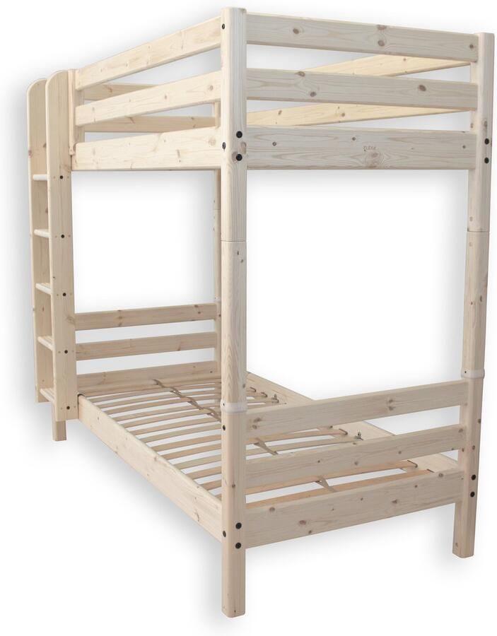 Flexa Bed Stapelbed Lichtbruin- 200x90