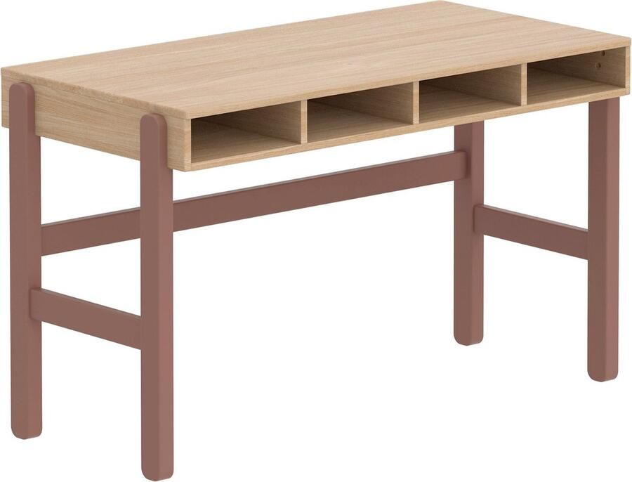 Flexa Bureau Popsicle 120 x 74 x 60 cm roze