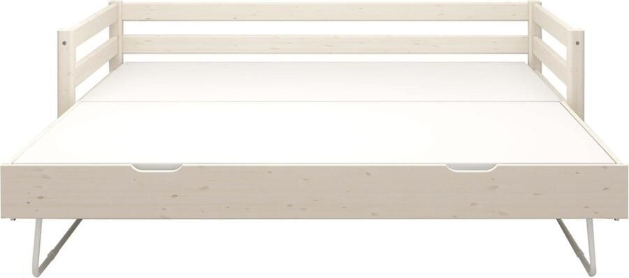 Flexa Classic Bed Met Onderschuifbed Whitewash