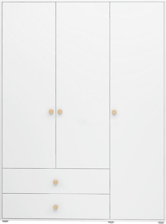 Flexa Kledingkast 3 deuren + 2 laden