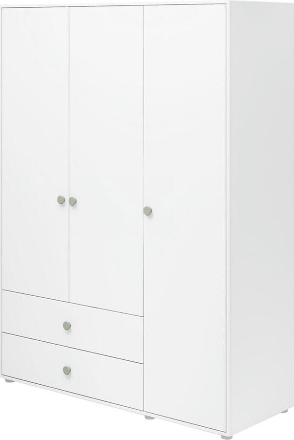 Flexa Kledingkast 3 deuren + 2 laden