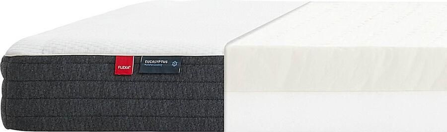 Flexa Latex Matras 200x90 Eucalyptus hoes Keurmerk STANDARD 100 van OEKO-TEX