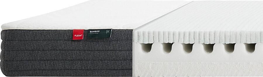 Flexa Matras 200x120 Bamboe hoes Keurmerk STANDARD 100 van OEKO-TEX