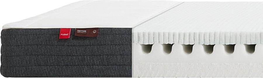 Flexa matras 200x90 katoenen hoes