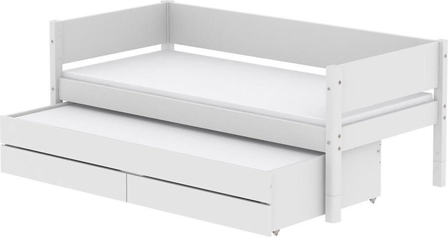 Flexa sofabed met slaap- en opberglade White 90 x 200 cm wit