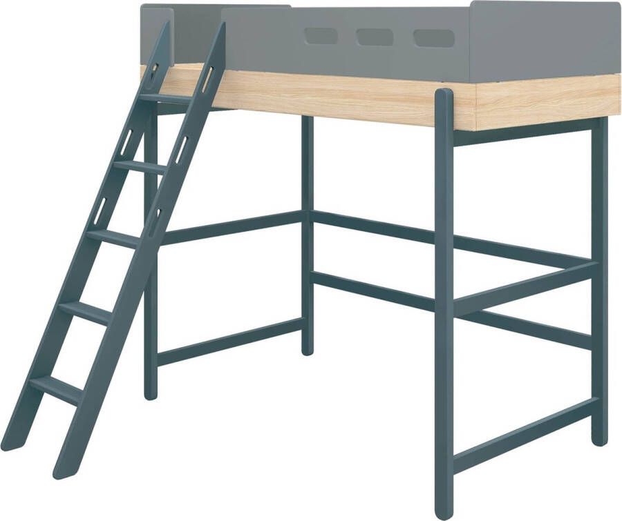 Flexa Hoogslaper met schuine ladder