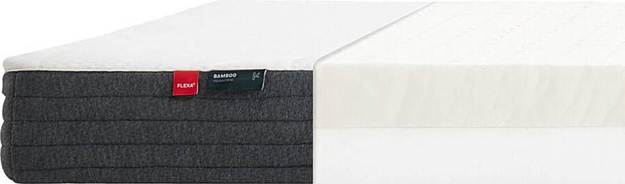 Flexa latex matras 190X90 bamboe hoes