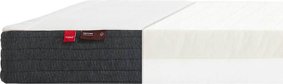Flexa latex matras 190x90 katoenen hoes