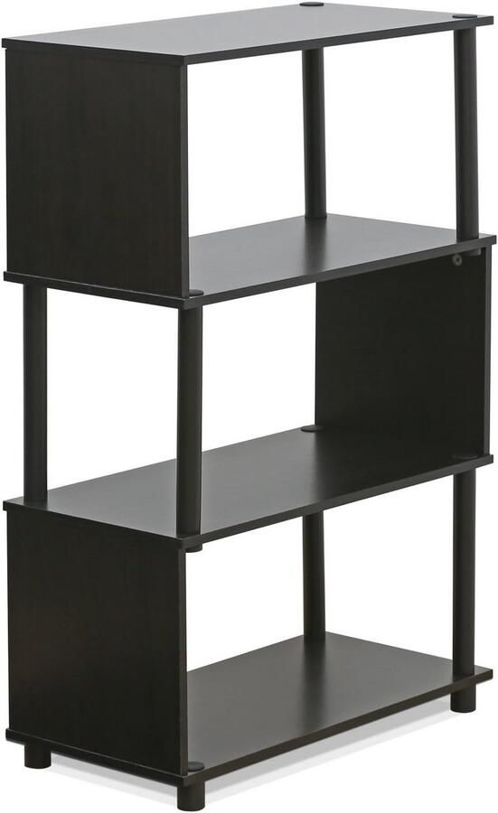 Flexi Rack Moderne 3-laagse Boekenkast in Bruin