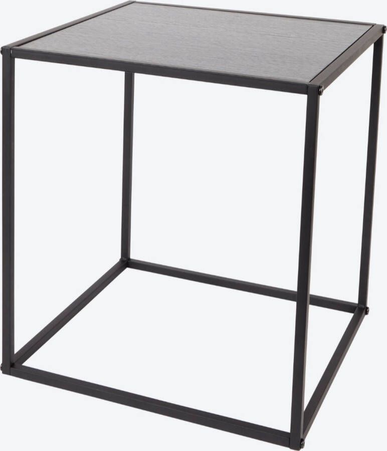 Flexible bv Bijzettafel MDF en metalen poten37.5x37.5x41 side table