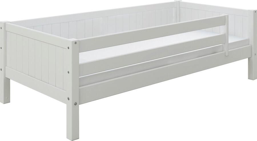 Flexworld Sofabed Puck kinderbed met uitvalbeveiliging en dichte zijkant 90x200cm Wit - Foto 2