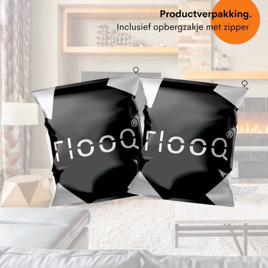 FLOOQ Meubelverhoger Zelfklevend Donkerbruin 4 5 6cm hoog Verstelbare Meubelpoten Stoelpootdoppen Vloerbeschermers - Foto 2