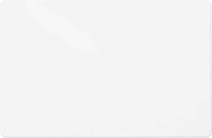 Floordirekt Vloerbeschermingsmat Voor Harde Vloeren Gekleurde Onderlegger voor Bureaustoelen Bureaustoelmat Stoelonderlaag Polypropyleen Dikte: 1 9 mm Wit 114 x 150 cm - Foto 2