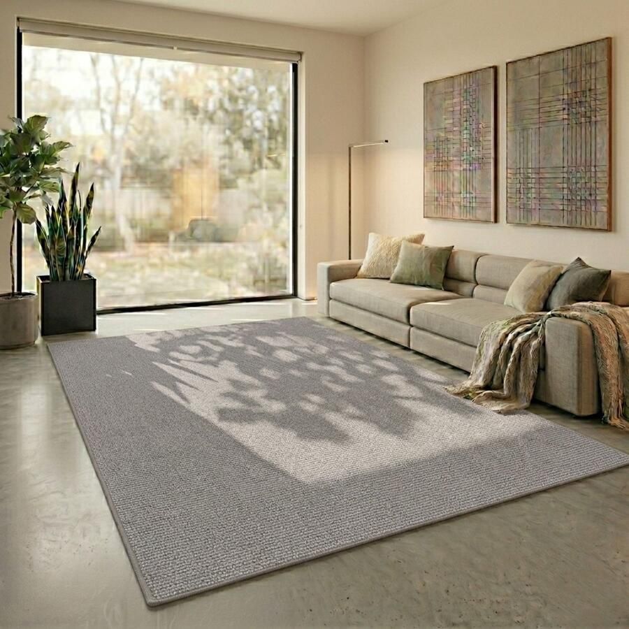 Floordirekt Tapijt op Maat Carlton Tapijtloper voor Woonruimtes Grijsbeige 80 x 300 cm Modern Comfortabel & Slijtvast Verkrijgbaar in Veel Verschillende Afmetingen & Kleuren - Foto 3