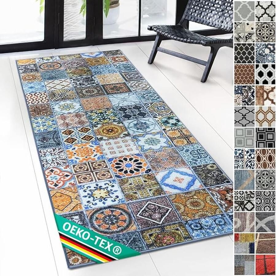 Floordirekt Tapijtloper Bonita Modern Woonkamer Tapijt Antislip & Easy-Care 80 x 200 cm