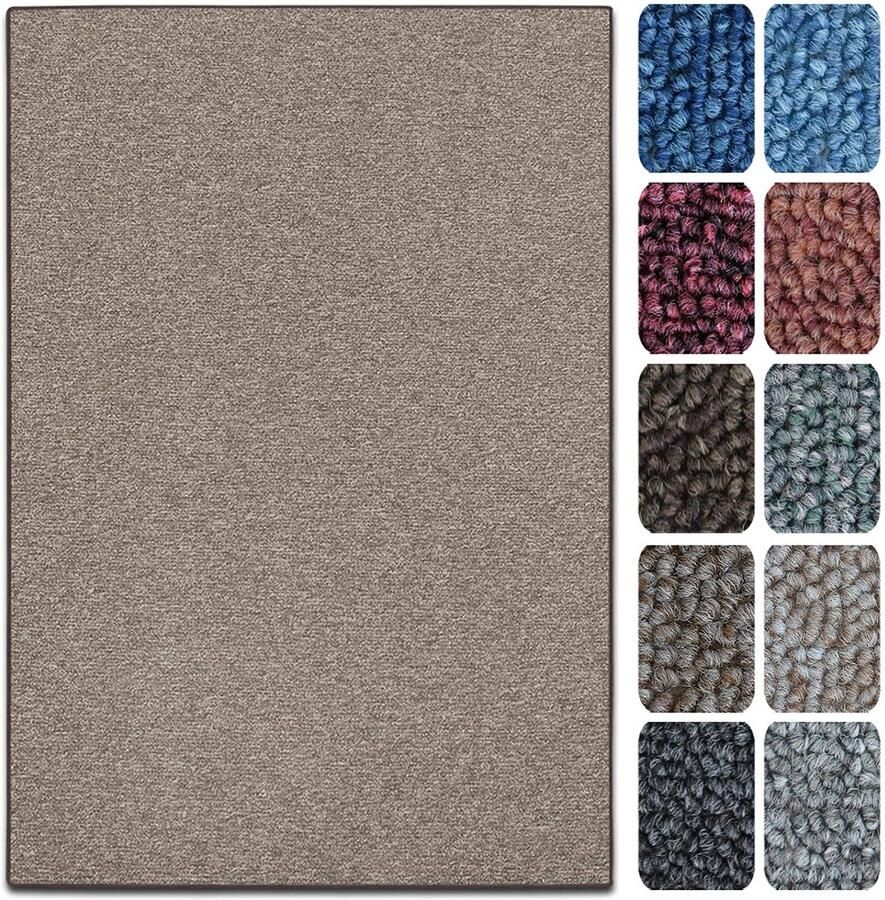 Floordirekt Tapijtloper London Vloerkleed Lichtbruin 80 x 200 cm