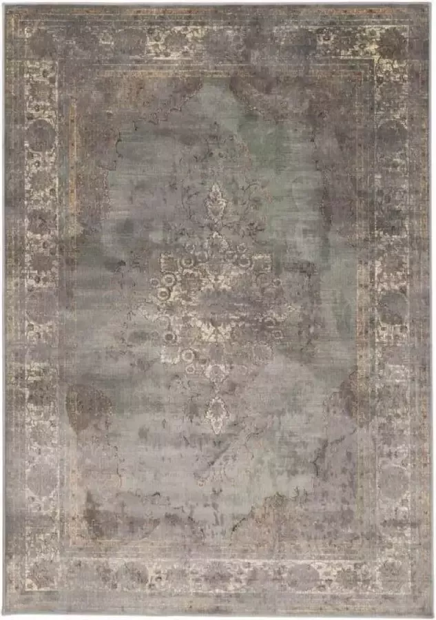 Floorpassion Aldo 21 Vintage vloerkleed in Grijs tinten