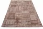 Floorpassion Enzo 12 Vintage patchwork vloerkleed in Licht bruin - Thumbnail 1