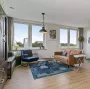 Floorpassion Enzo 36 Prachtig vintage vloerkleed met Donkerblauwe garen - Thumbnail 1