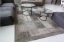 Floorpassion Enzo 59 Prachtig vintage vloerkleed met Bruin Groene garen - Thumbnail 2