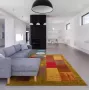Floorpassion Enzo 98 Prachtig vintage vloerkleed met Gele Rode en Oranje garen - Thumbnail 1