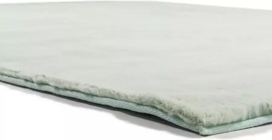 Floorpassion X Fred van Leer Fay zacht hoogpolig vloerkleed in mintgroen 53 - Foto 2