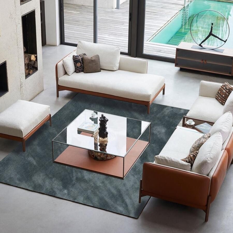 Floorpassion X Fred van Leer Faux Fur Plaid Soft Pink Floorpassion X Fred