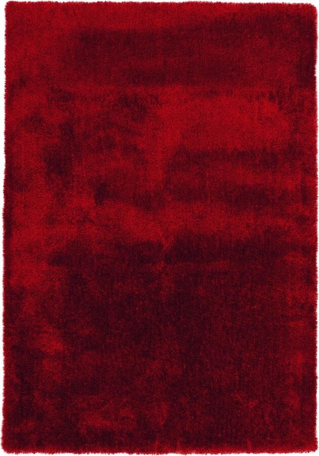 Floorpassion Ross 26 Uniek hoogpolig vloerkleed in antraciet grijze kleursamenstelling