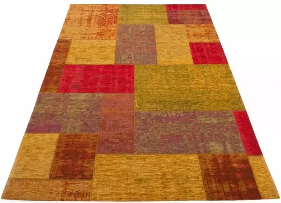 Floorpassion Pognum 98 Uniek vintage vloerkleed in Multi kleurstelling