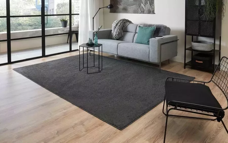 Floorpassion Vloerkleed Tore Kleur 23 Antraciet CA. 130x190 cm