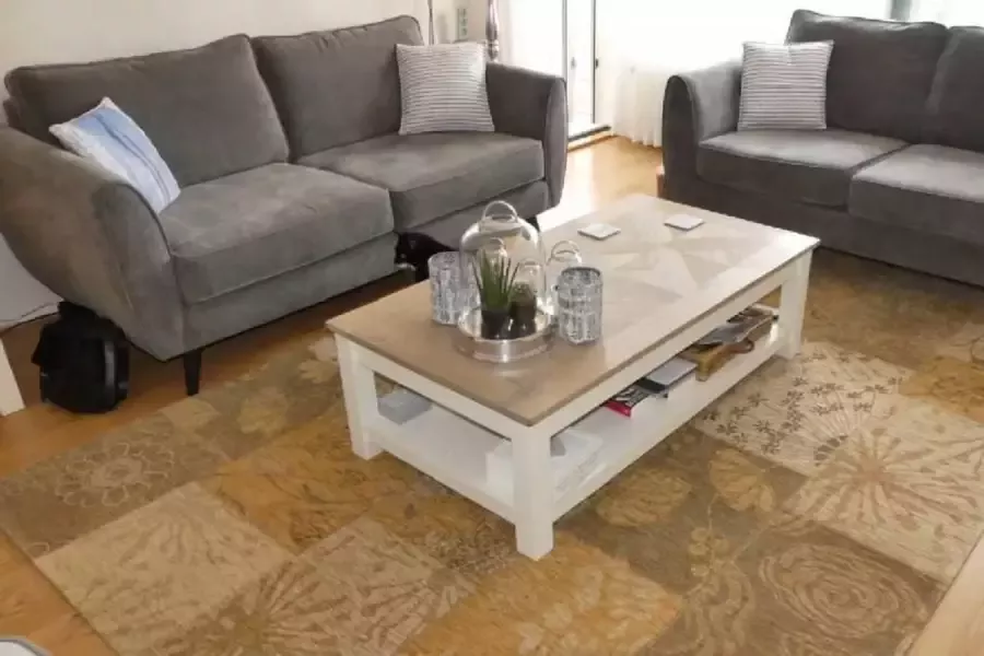 Floorpassion Vloerkleed Châtel Kleur 13 Beige 1 CA. 200x200 cm