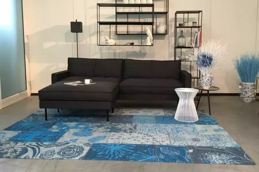 Floorpassion Vloerkleed Châtel Kleur 34 Blauw CA. 155x230 cm