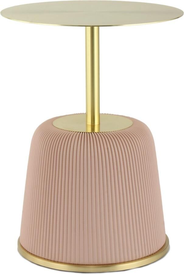 Kayoom Bijzettafel Jokai 325 ijzeren frame PU-stof bekleding praktische opbergruimte elegant stevige constructie onderhoudsvriendelijk (1 stuk) - Foto 6