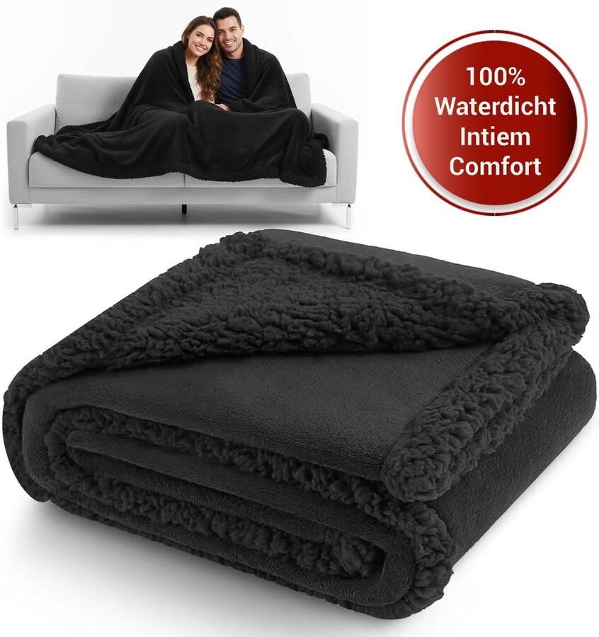 Floressa Love Blanket – Waterdicht Deken 100x145 cm – Waterproof Onderlegger voor Bed – Ideaal voor Intieme Momenten & Date Nights